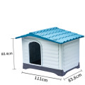 new large dog house house outdoor pet warm plastic without iron door